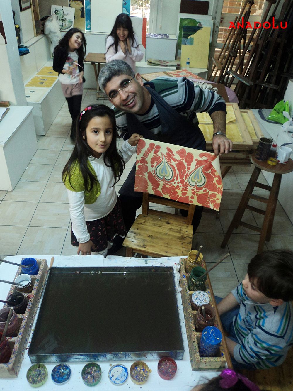 Çocuk İçin Ebru Kursu Balıkesir