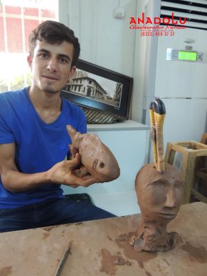 Kilden Balık Heykel Yapımı Hobi Grupları Balıkesir