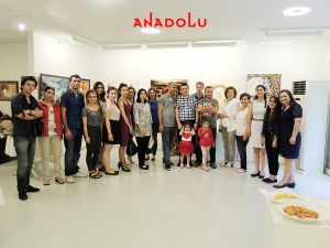 Balıkesir Yağlı boya Sergisinde