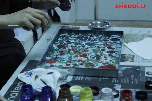 Balıkesirde Ebru Dersleri