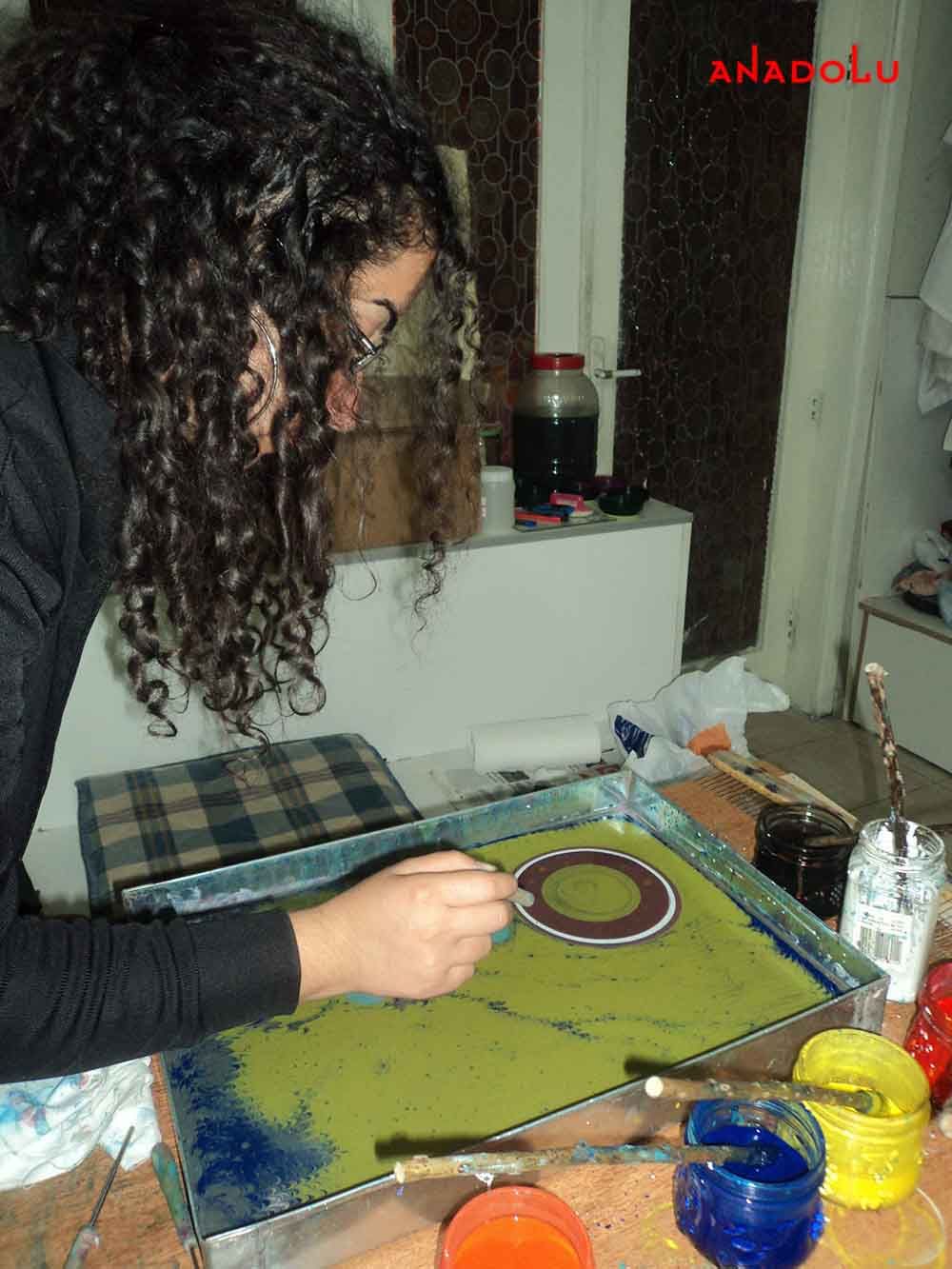 Yetişkinlerle Ebru Eğitimleri Balıkesir