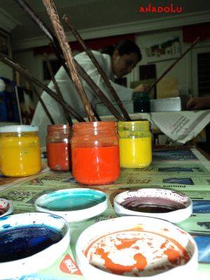 Osmanlı Ebrusu Eğitimi Balıkesir