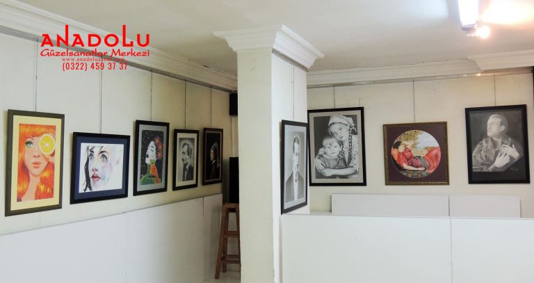 Anadolu Güzel Sanatlar Liselerine Hazırlık Sanat Galerisi Balıkesir