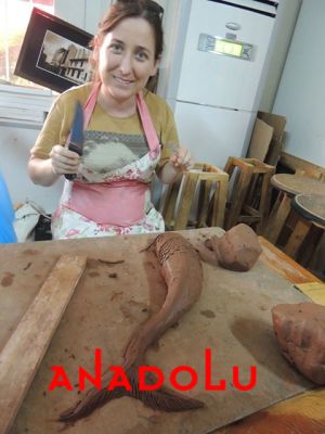 Hobi Kilden Balık Heykel Dersleri Balıkesir