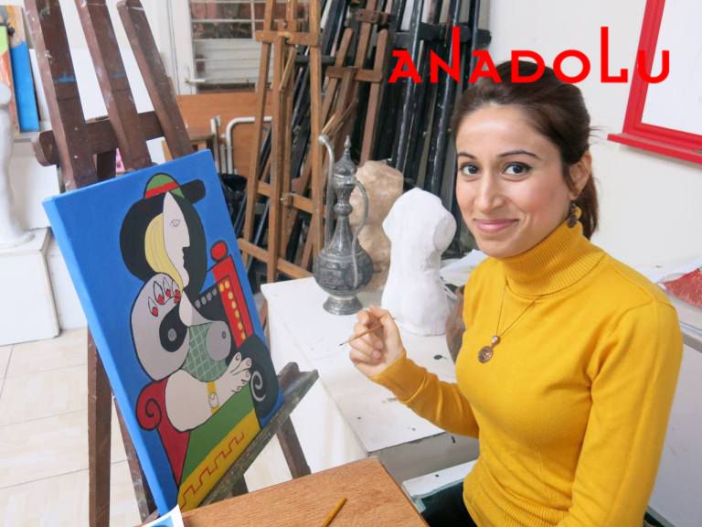 Soyut Yağlıboya Resim Dersleri Balıkesir