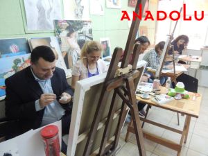 Hobi Grubu Yağlıboya Çalışmaları Balıkesir