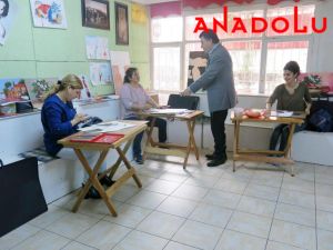 Hobi Dersi Kuru sulu Boya Çizimleri Balıkesir