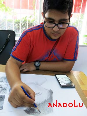 Karakalem Potre Çalışması Balıkesir