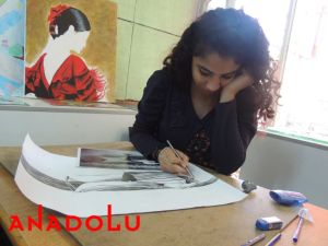 Hobiler İçin Karakalem Çalışması Balıkesir