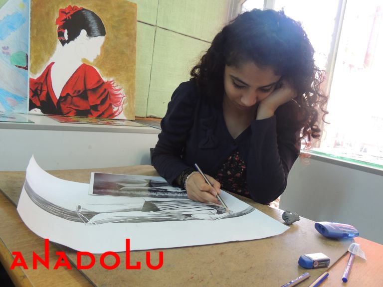 Hobiler İçin Karakalem Çalışması Balıkesir