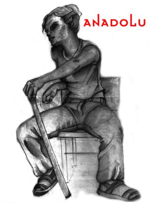 Karakalem Model Çizimi Balıkesir