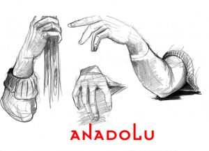 Karakalem El Çizimleri Balıkesir