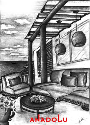 karakalem Kamelya Çizimleri İzmir