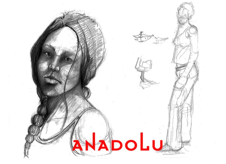 Balıkesirde Karakalem Örnekleri