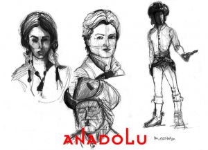 Karakalem Portre Çizimleri Balıkesir