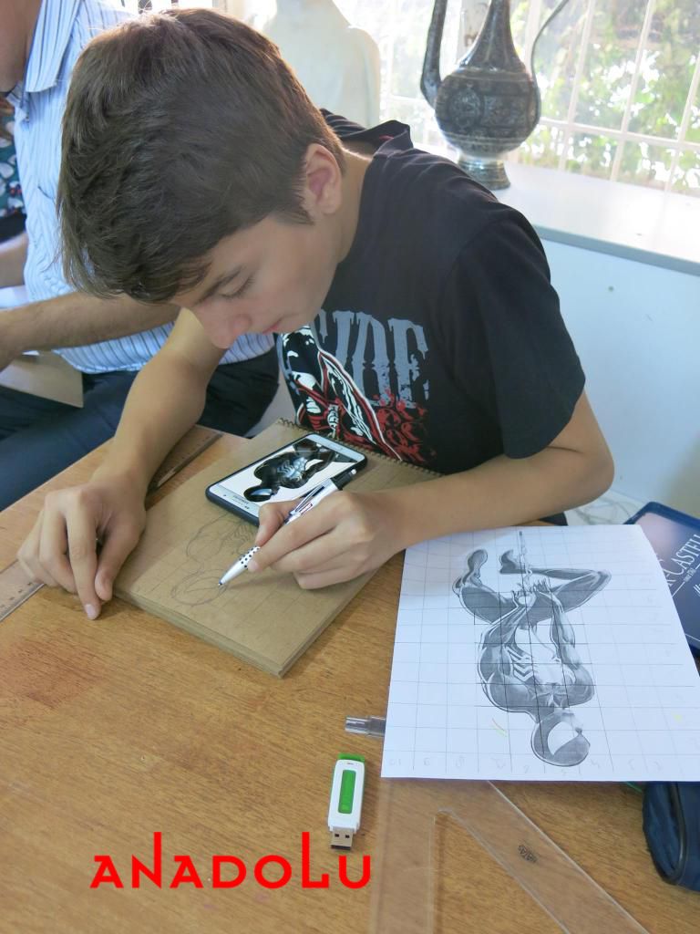 Karakalem Spiderman Çizimi Dersleri Balıkesir